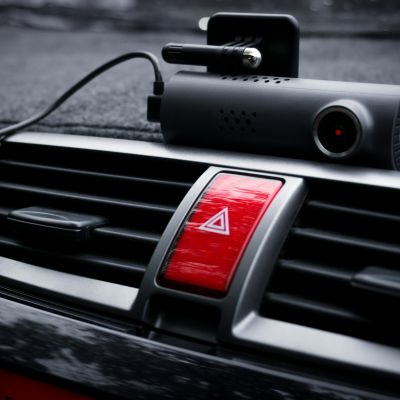 A video camera in car is used to give evidence for an insurance claim to the car accident lawyer.
