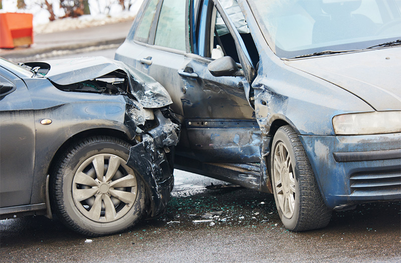 T-bone car accident in Washington