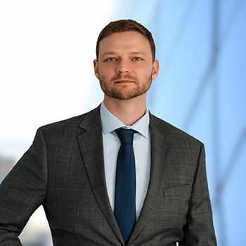 Headshot of Connor Jepson, Litigation Attorney with Michael Clark Law